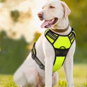 Pet Traction Rope Chest Strap (Option: Green-XL)