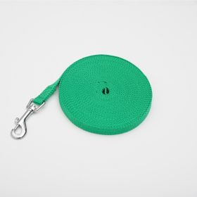 Pet Polyester Tracking Lead Rope (Option: Green-4.5mX1.6cm)