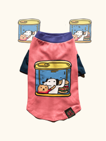Original Dog Cat Clothes Thin Style (Option: Canned lunch meat-S)