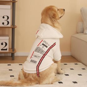 Summer Dog Thin Pet Clothing Vest (Option: Ivory white sweater-6XL)