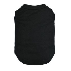 Dog Clothes Pet Clothing T-shirt (Option: Black-XL)